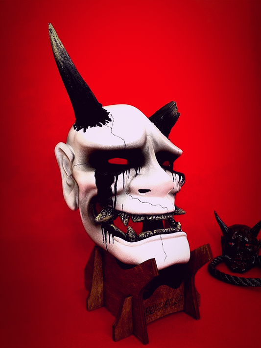 Crying White Hannya Mask