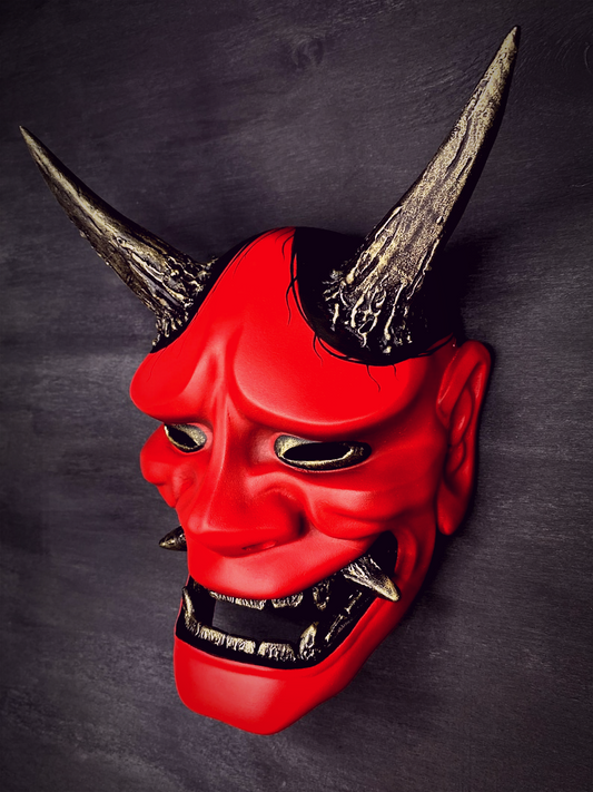 Red Hannya Mask