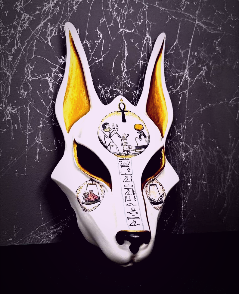 Ritual Anubis Kitsune Mask