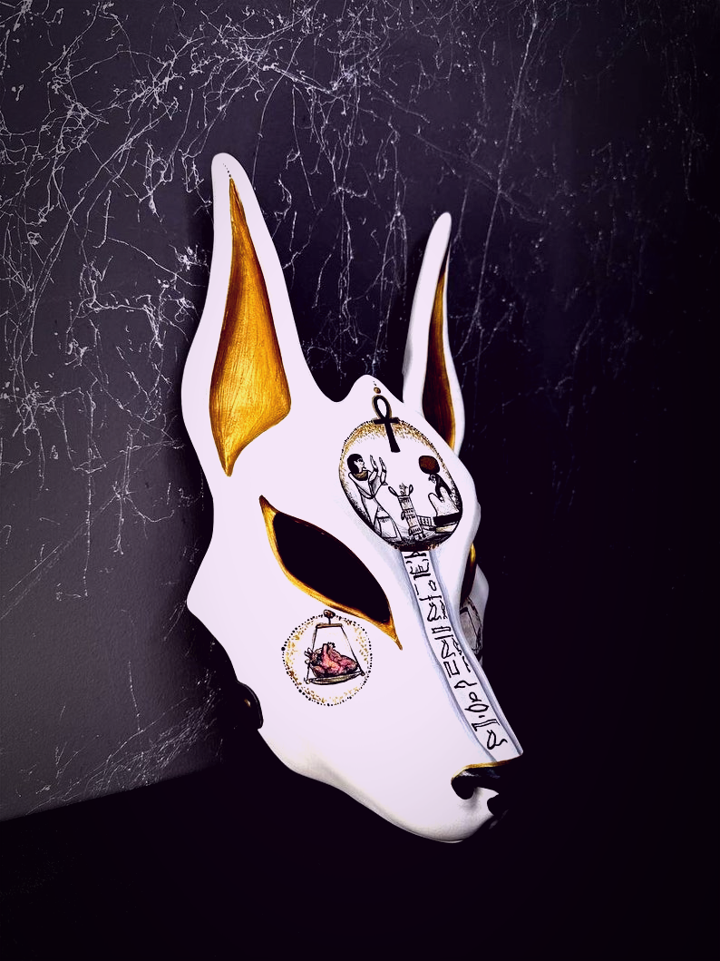 Ritual Anubis Kitsune Mask