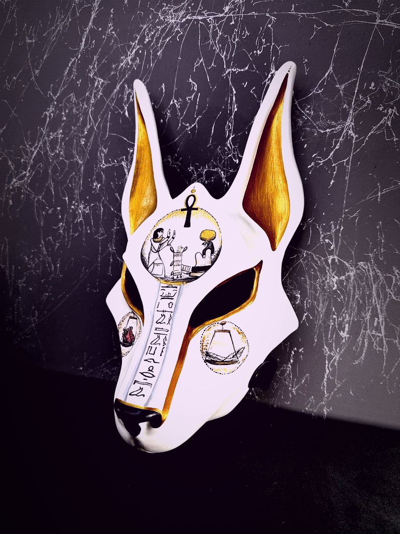 Ritual Anubis Kitsune Mask