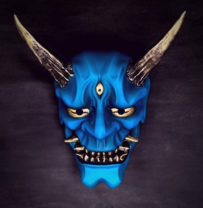 Blue Oni Mask