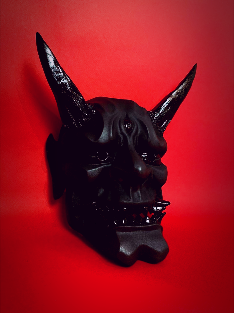 Black Oni Mask