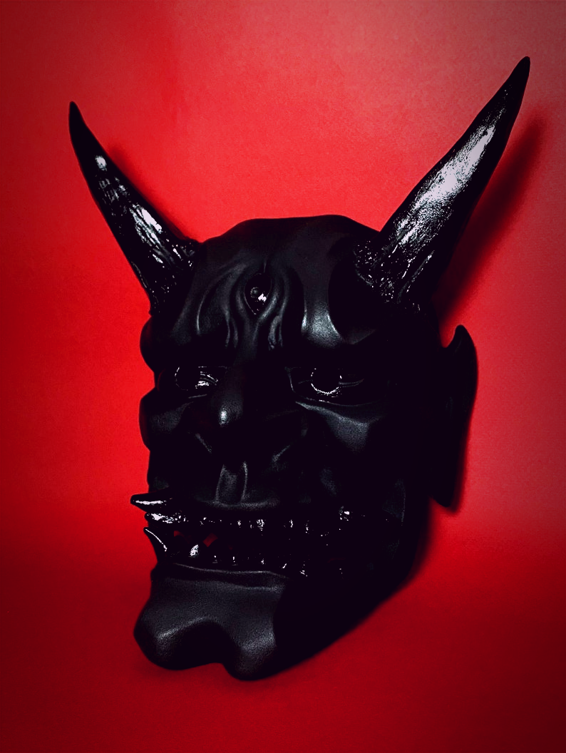 Black Oni Mask