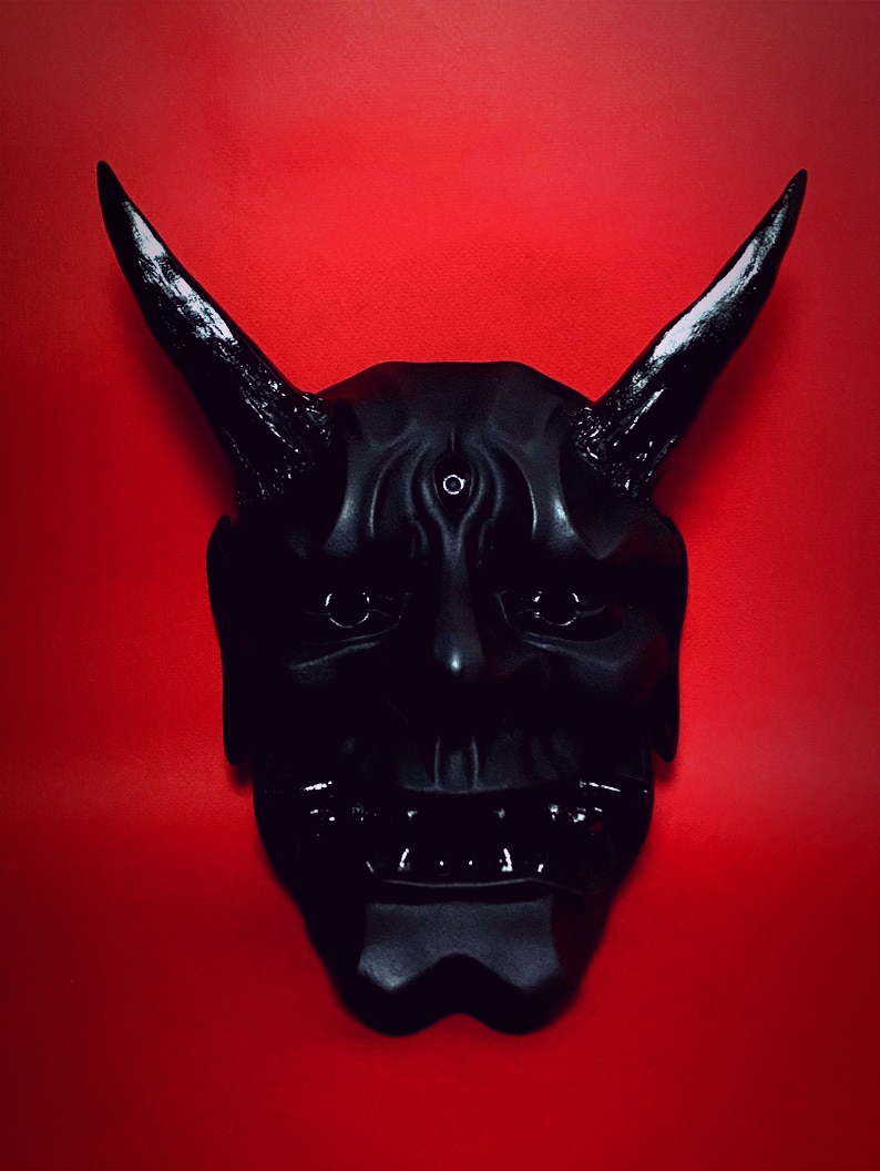 Black Oni Mask