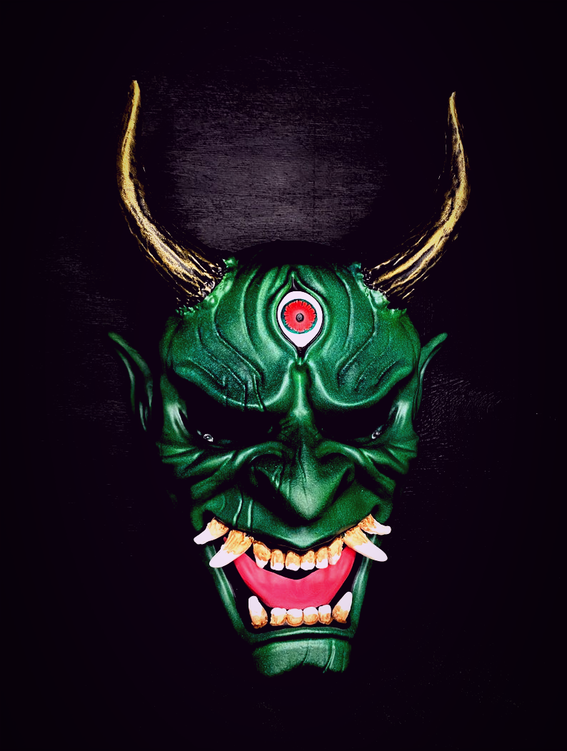 Goblin Demon Oni Mask