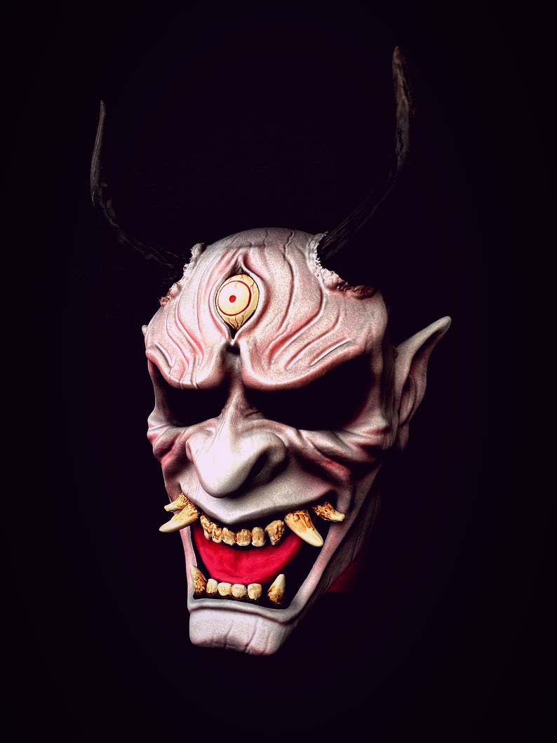 Ghost Demon Oni Mask