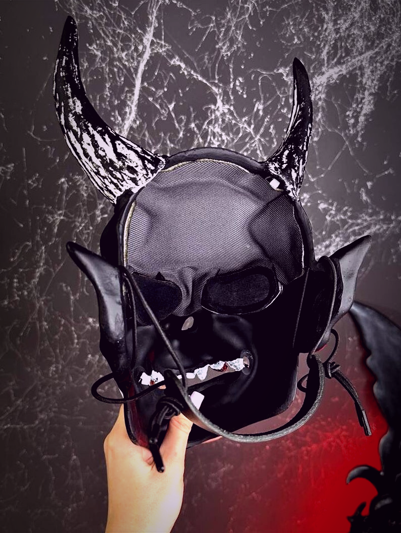 Crying Demon Oni Mask