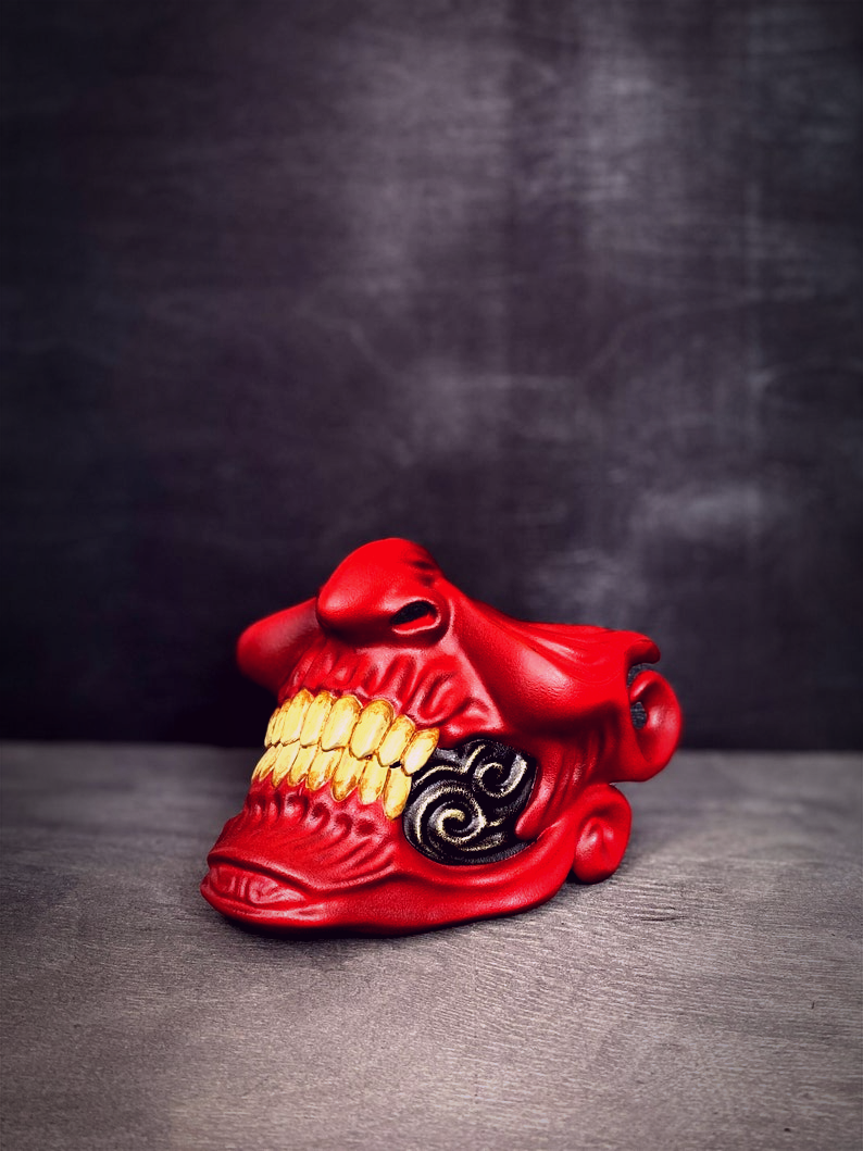 Red Ronin Samurai Mask