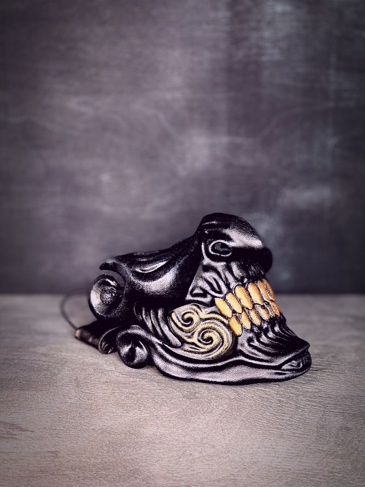 Black Ronin Samurai Mask