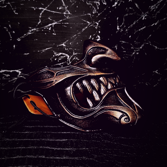 Bronze Ronin Samurai Mask