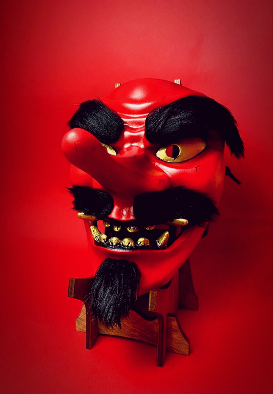 Red Tengu Mask